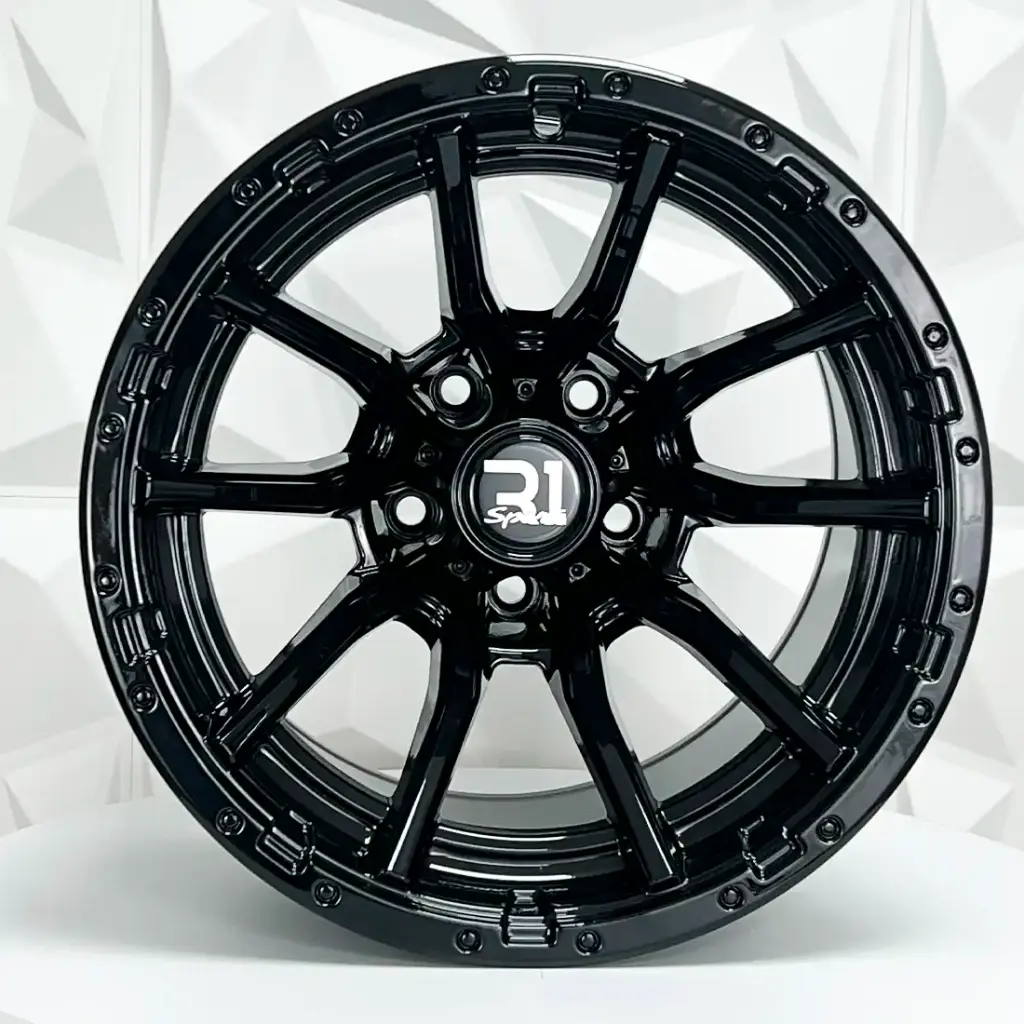 RIN 15X10 5-114.3 R1 SPORT 10602 BLACK ET-44 CB73.1 