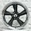 RIN 22X9 5-127 R1 SPORT SP669L MAG GREY MACHINE LIP ET15 CB78.3
